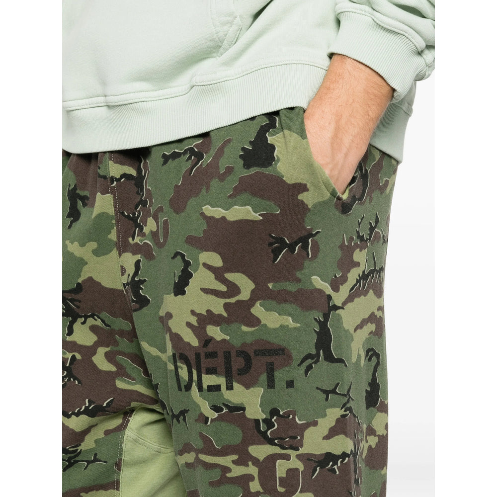 Camo Elastic Waist Pant
