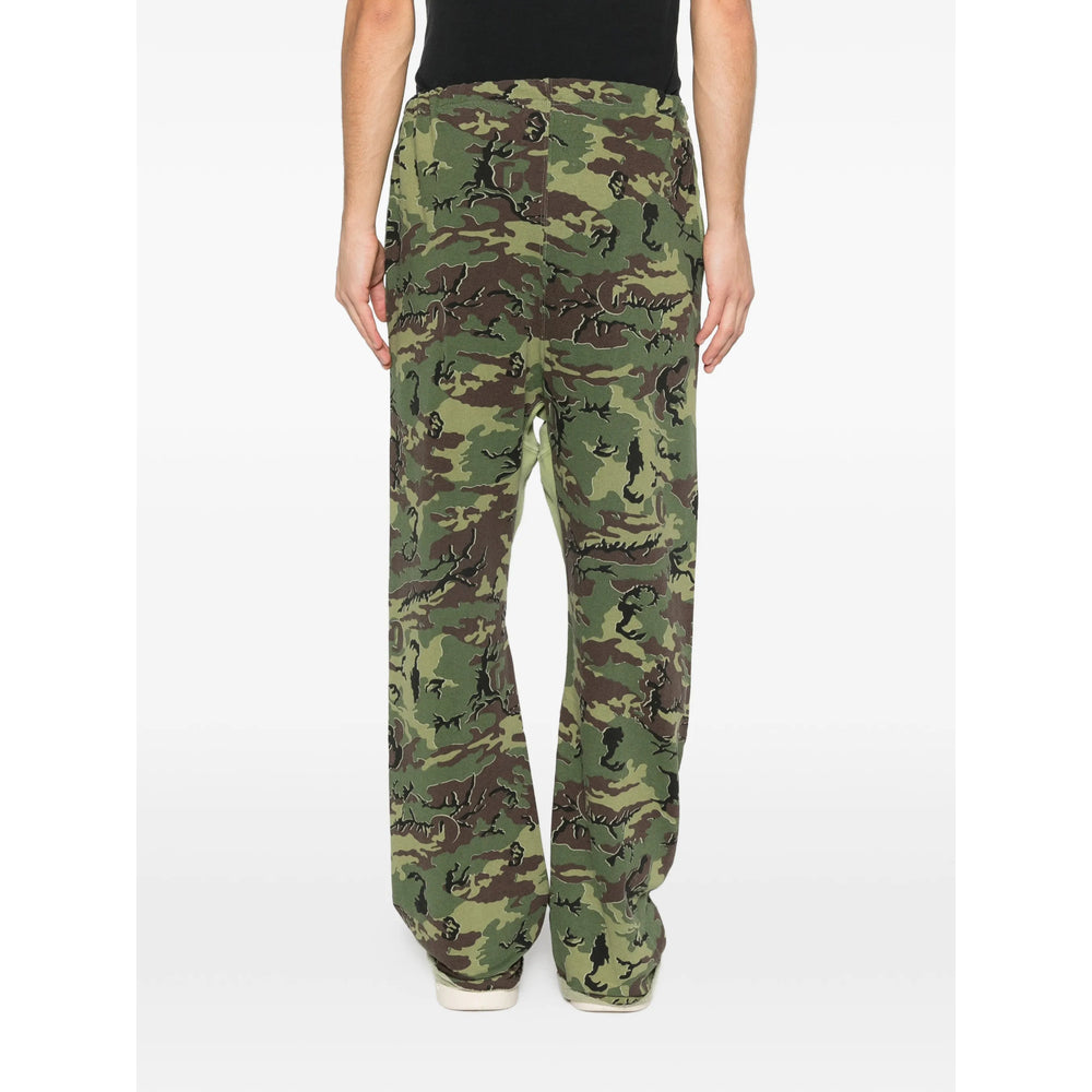 Camo Elastic Waist Pant
