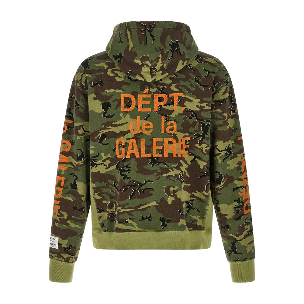 Green Camouflage Long Sleeve Crew Shirt