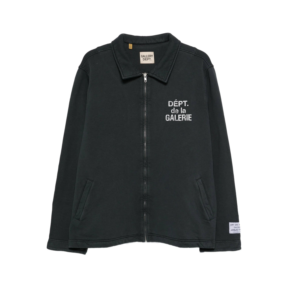 Secure Zip Cotton Shirt