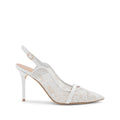 Crisp Lace Slingback