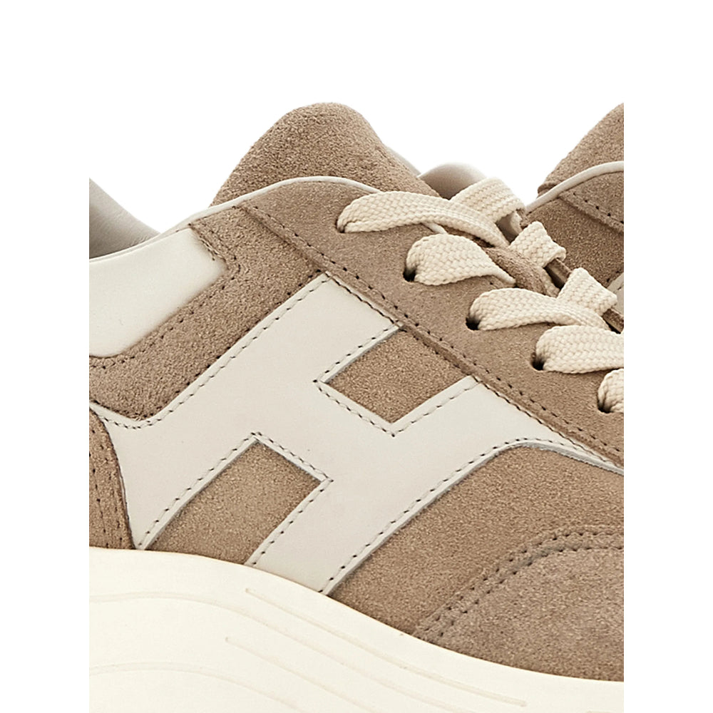 Calf Suede Lace-up Boot