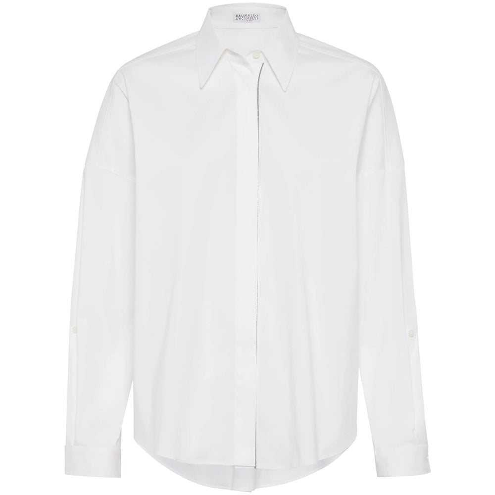 Soft Cotton Poplin Blend Shirt