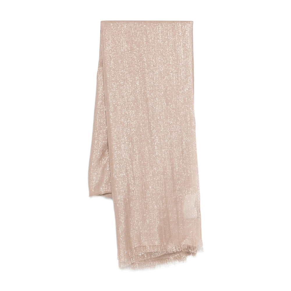 Satin Edged Shawl Scarf