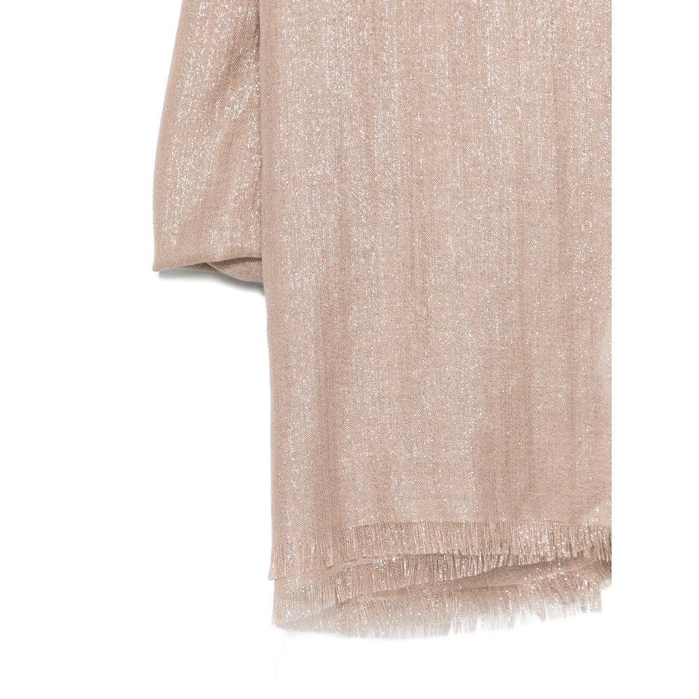 Satin Edged Shawl Scarf