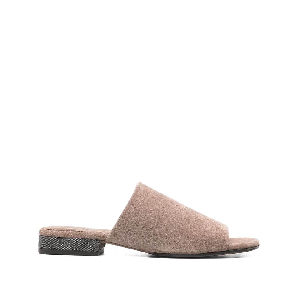 Beige Calf Slip On