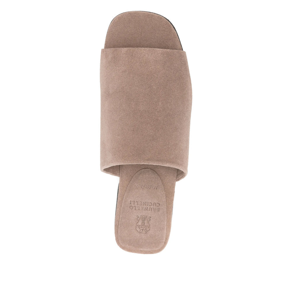 Beige Calf Slip On