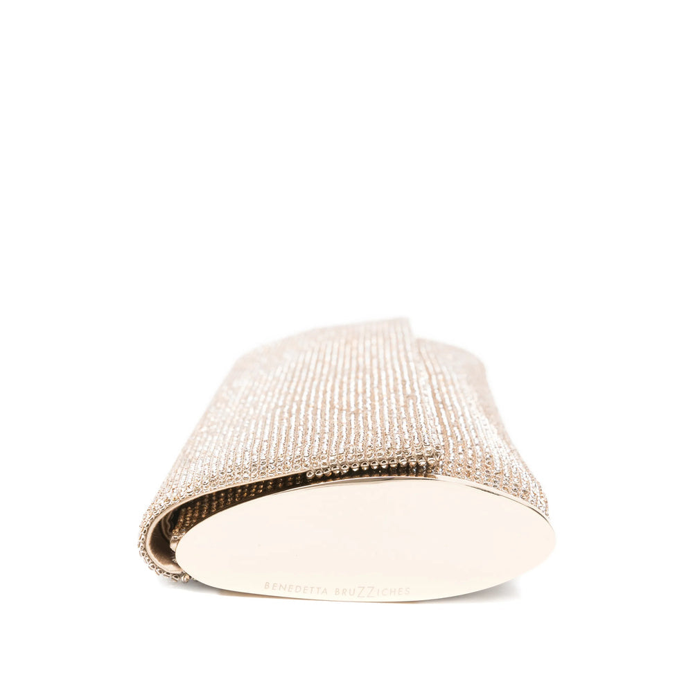 Gold Tone Chain Wallet
