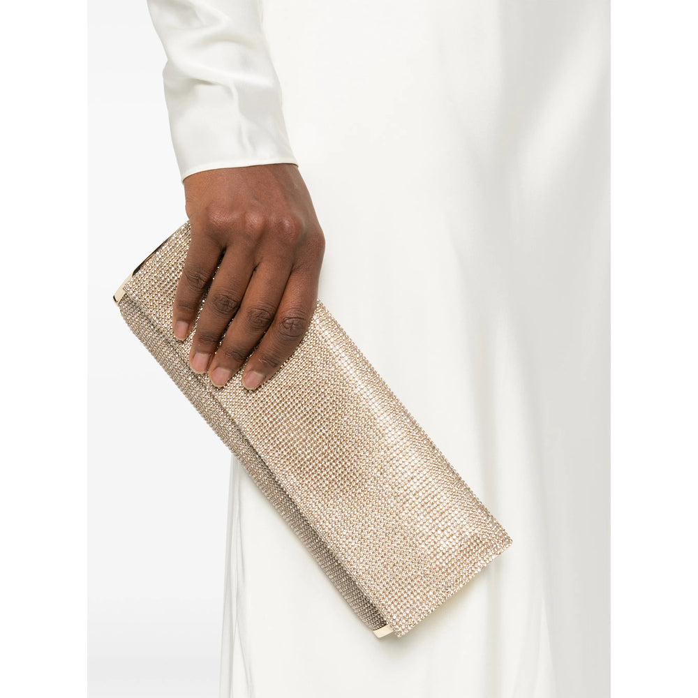 Gold Tone Chain Wallet