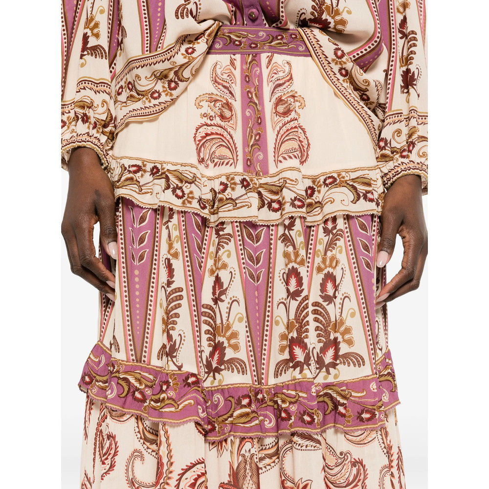 Paisley Tiered Wrap
