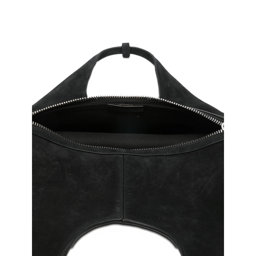 Calf Suede Top Handle