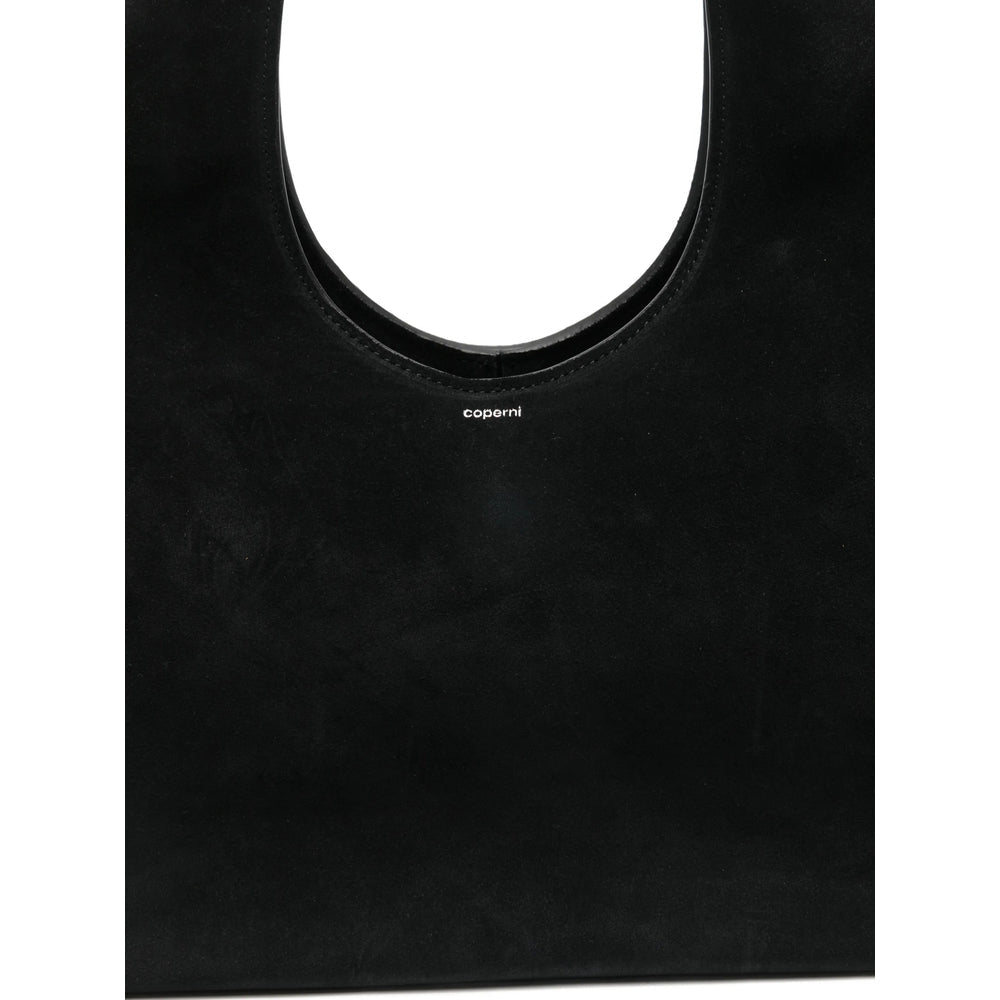 Calf Suede Top Handle
