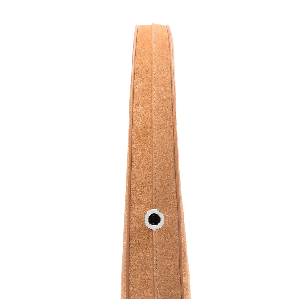 Camel Brown Two-way Zip Bag