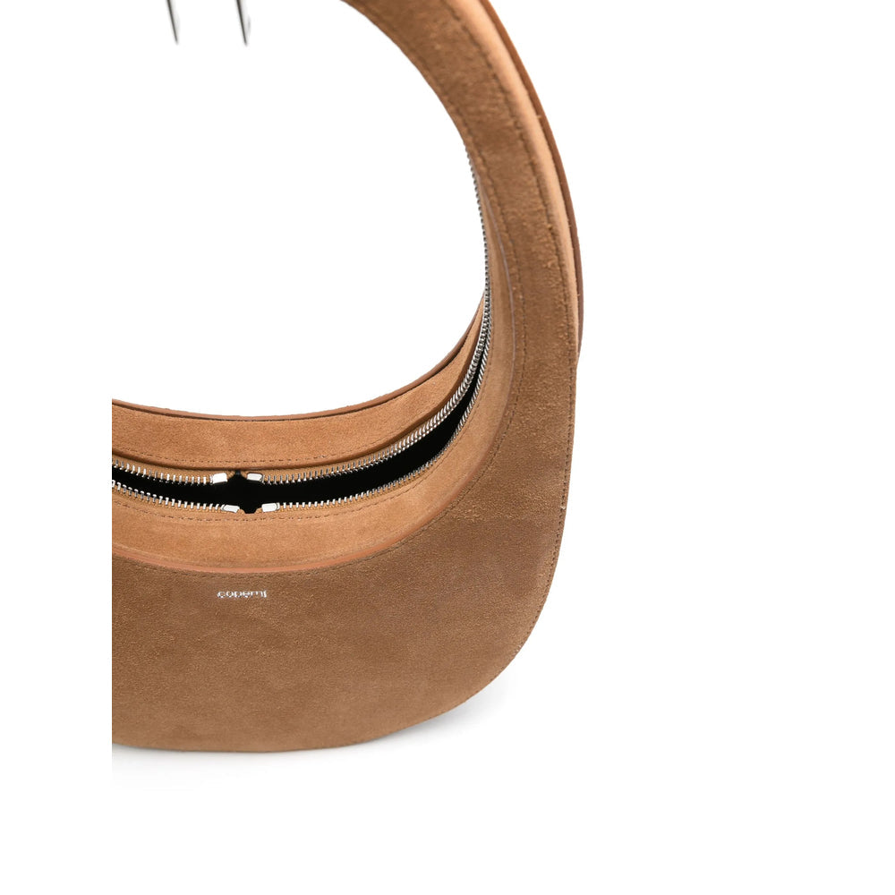 Camel Brown Two-way Zip Bag