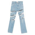 Blue Denim Cut-away Jacket