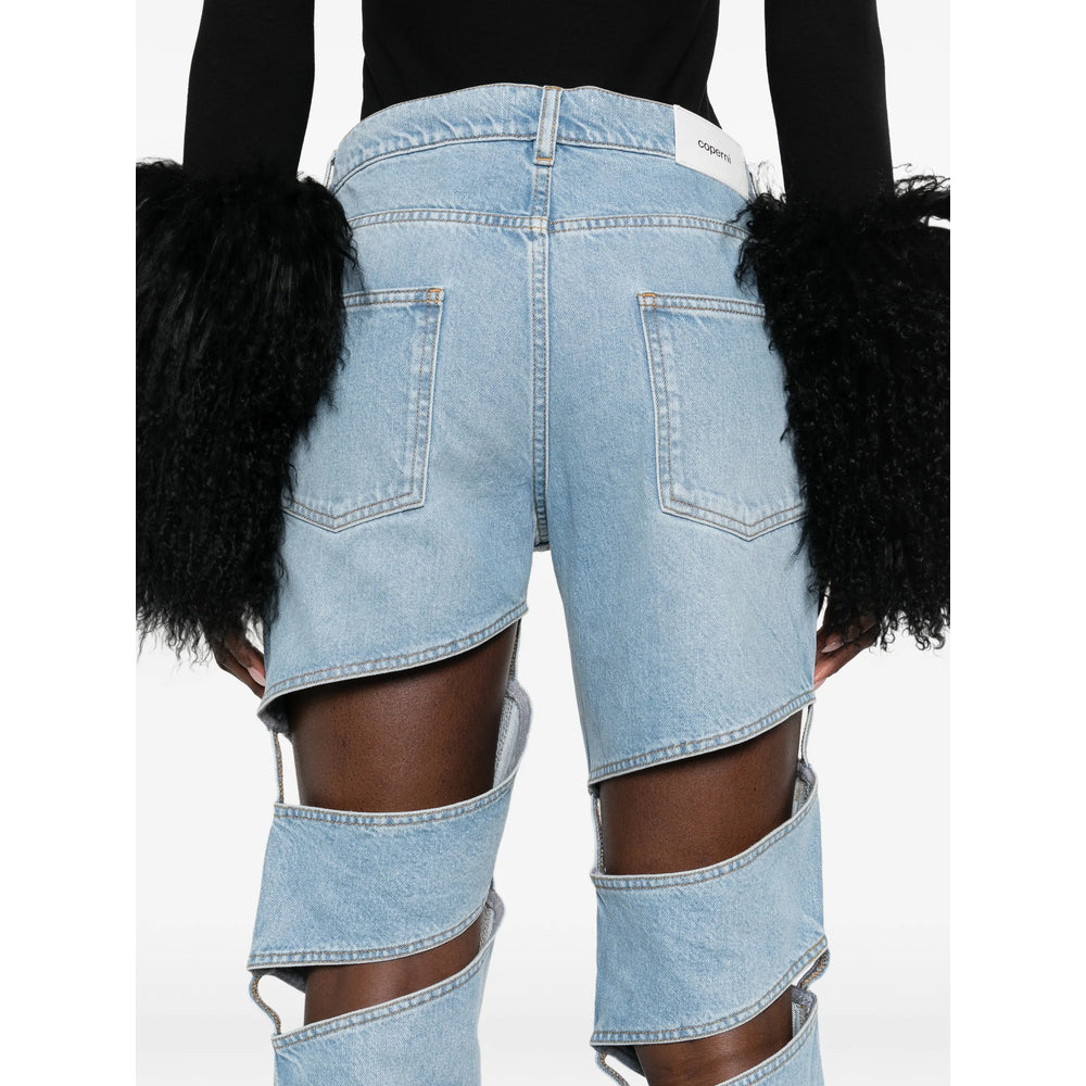Blue Denim Cut-away Jacket