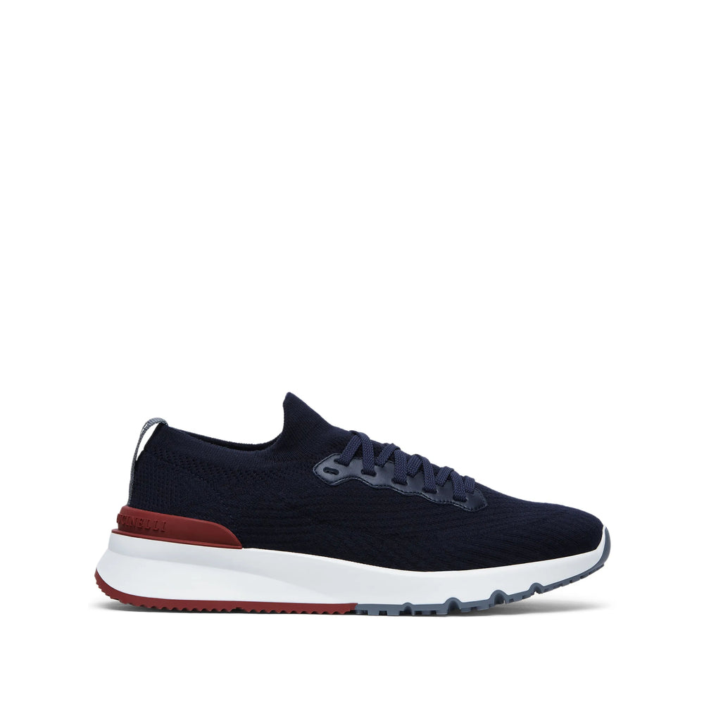 Blue Red Mesh Runner
