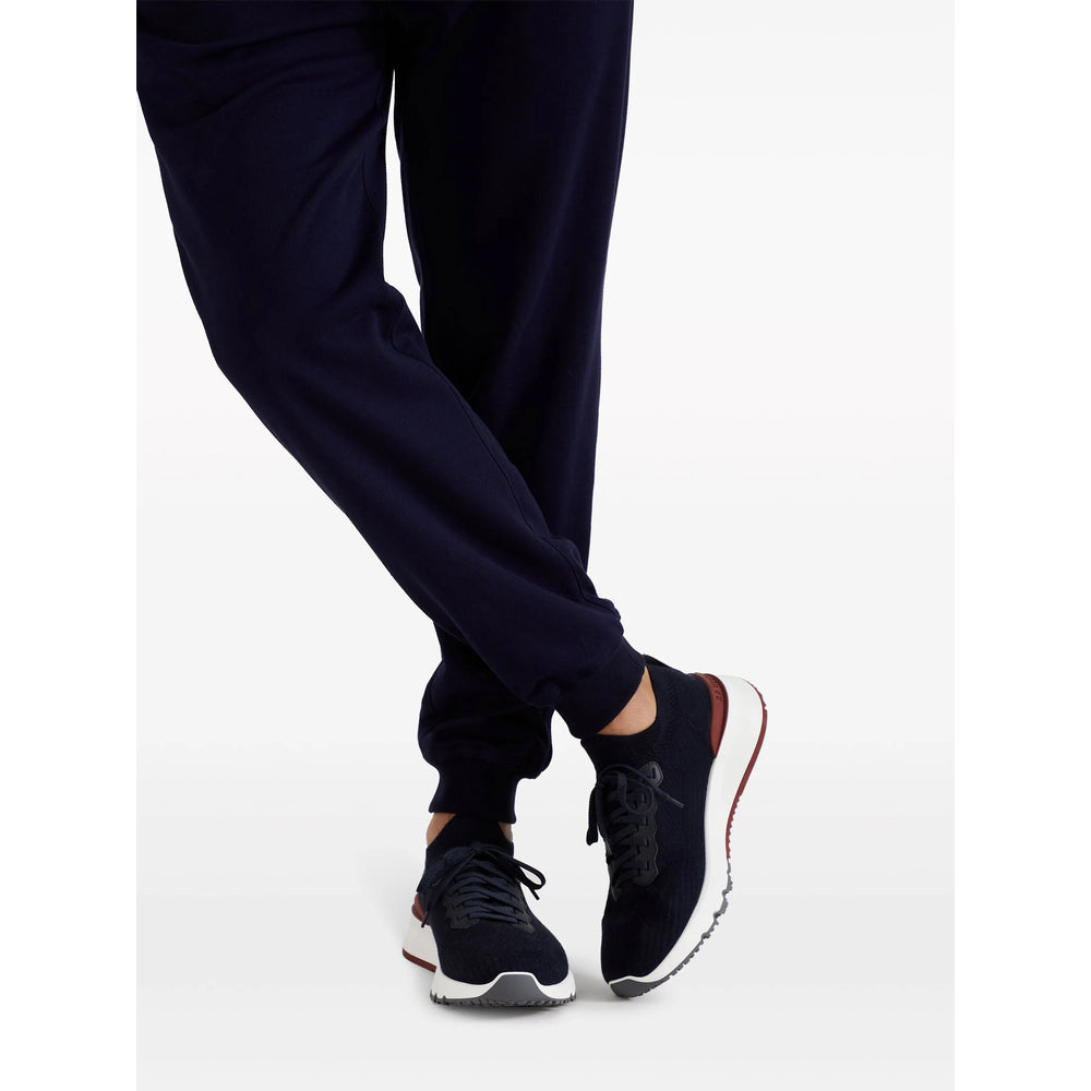 Blue Red Mesh Runner