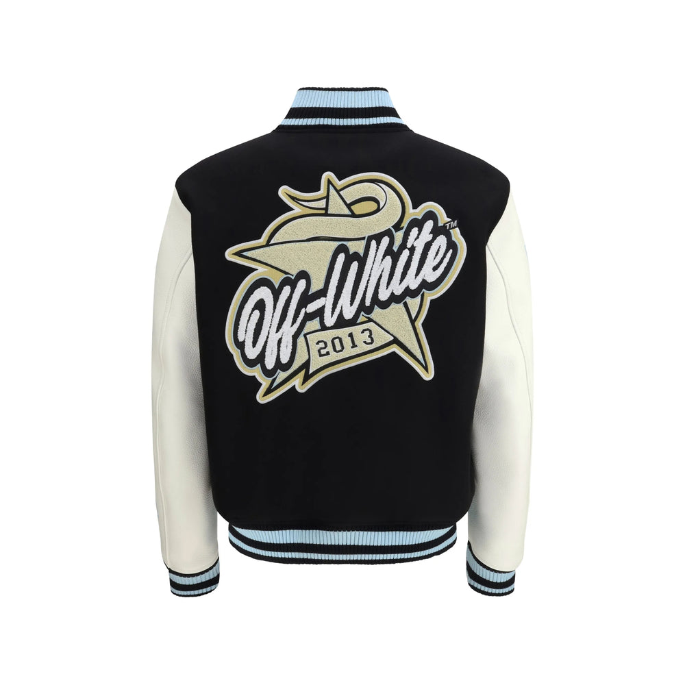 Leather Outerwear Off-white