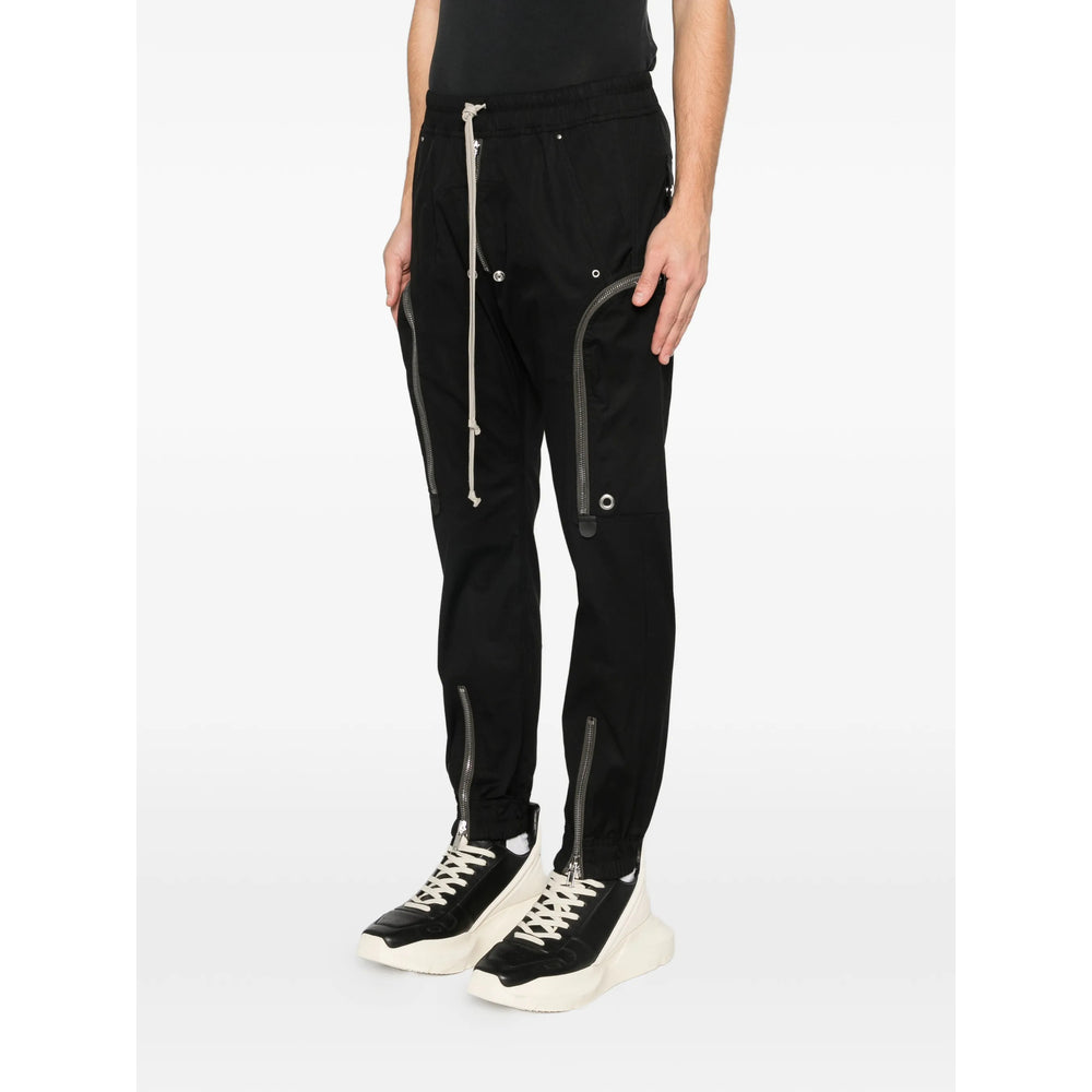 Organic Cotton Drawstring Pant With Zip Detail