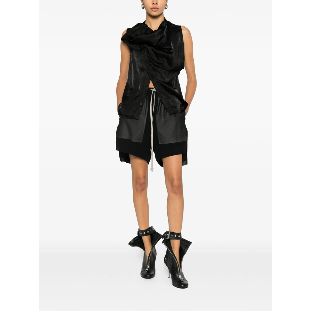 Elastic Waist Silk Flow Pant