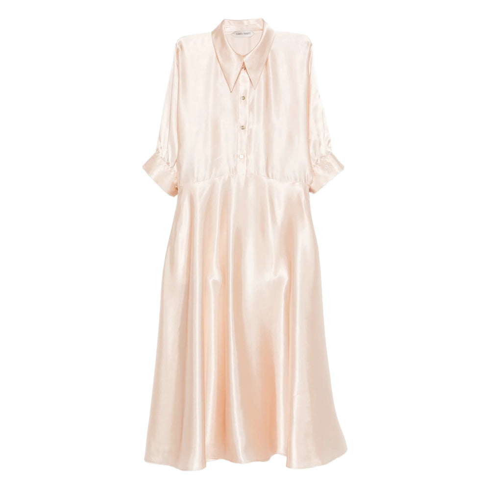 Soft Pink Gathered Blouse