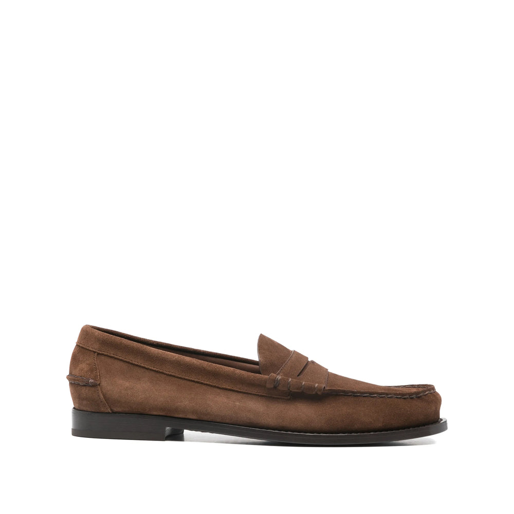Low Profile Calf Suede Slip-on