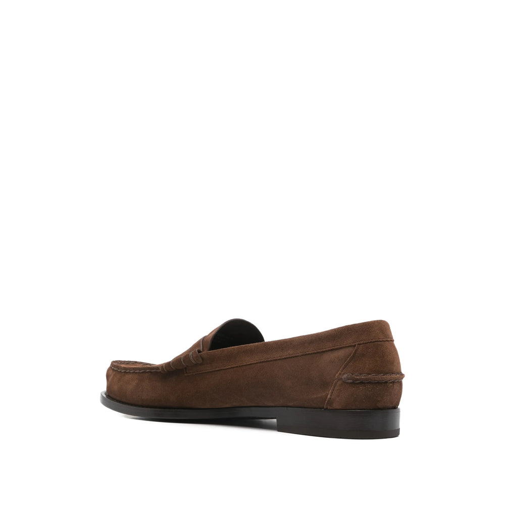 Low Profile Calf Suede Slip-on