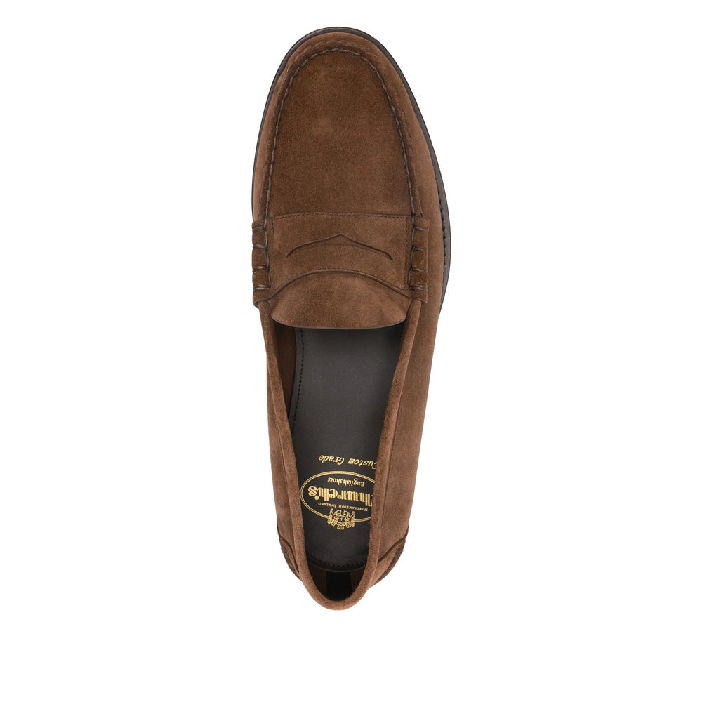 Low Profile Calf Suede Slip-on
