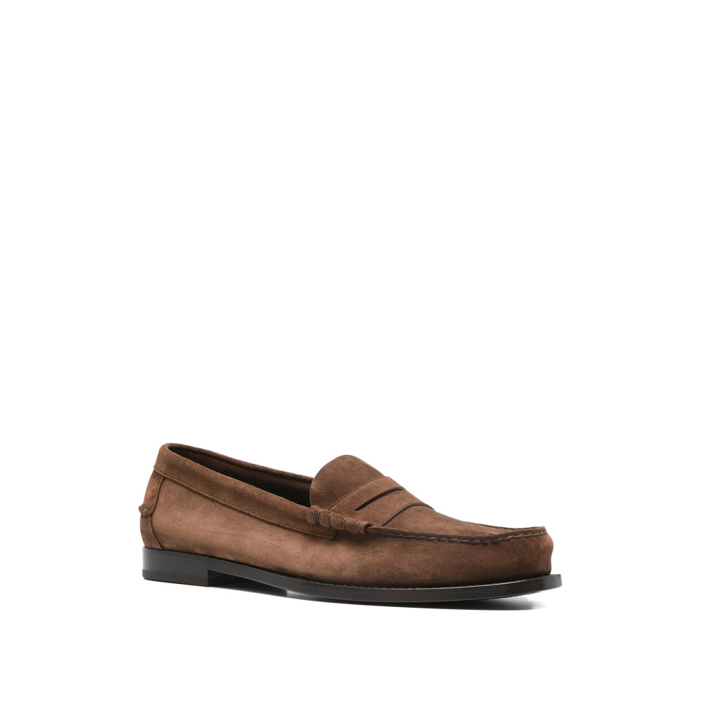 Low Profile Calf Suede Slip-on