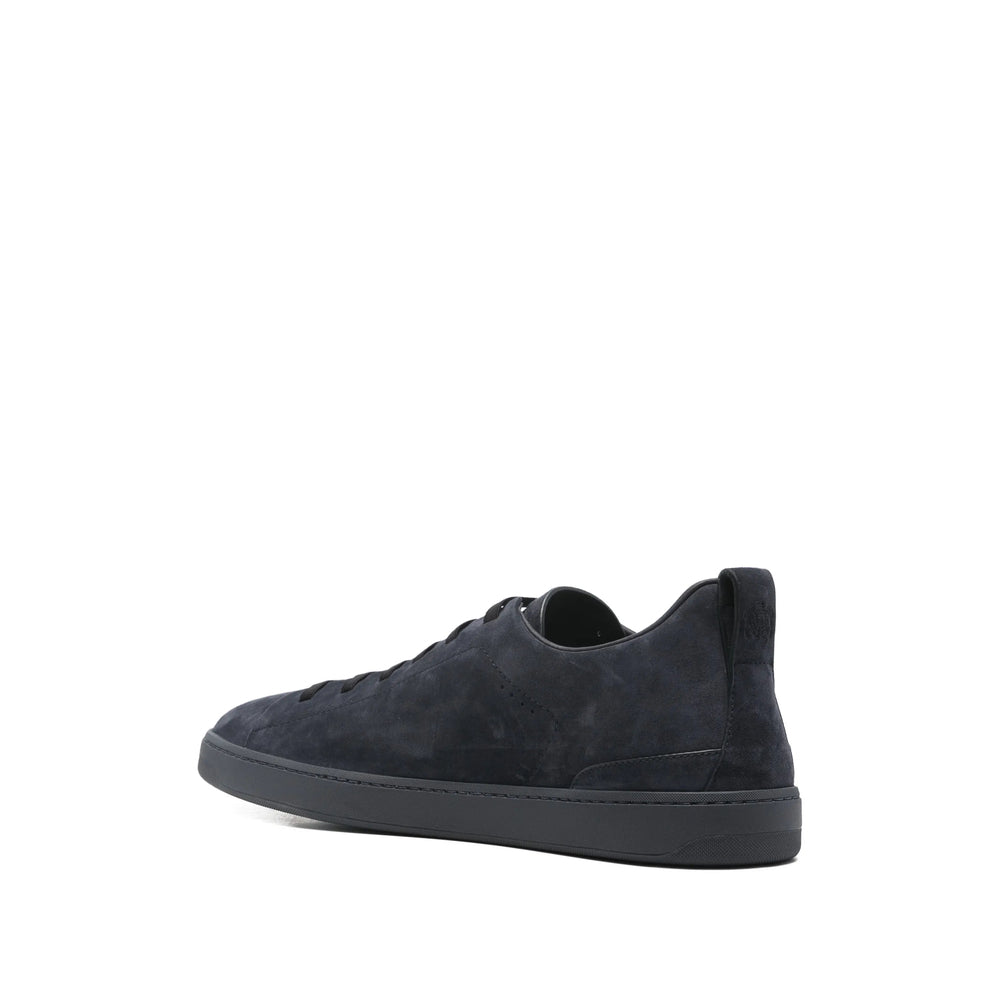 Bold Blue Lace-up Oxford