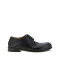 Black Leather Lace Up Boot