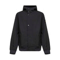 Classic Fit Button Jacket With Rib Cuffs