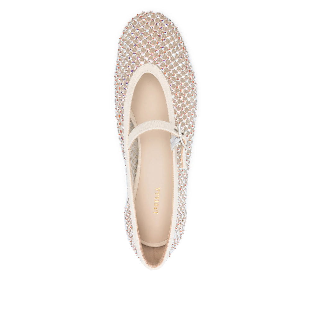 Delicate Rhinestone Flat