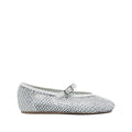 Cotton Sandal With Sapphire Accents