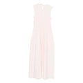 Blush Midi Round Neck Dress