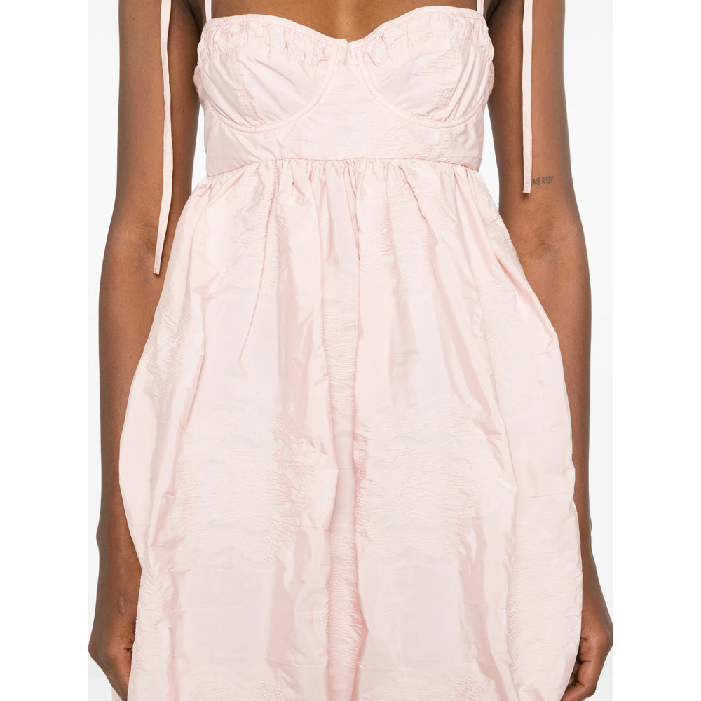 Soft Pink Jacquard Blouse