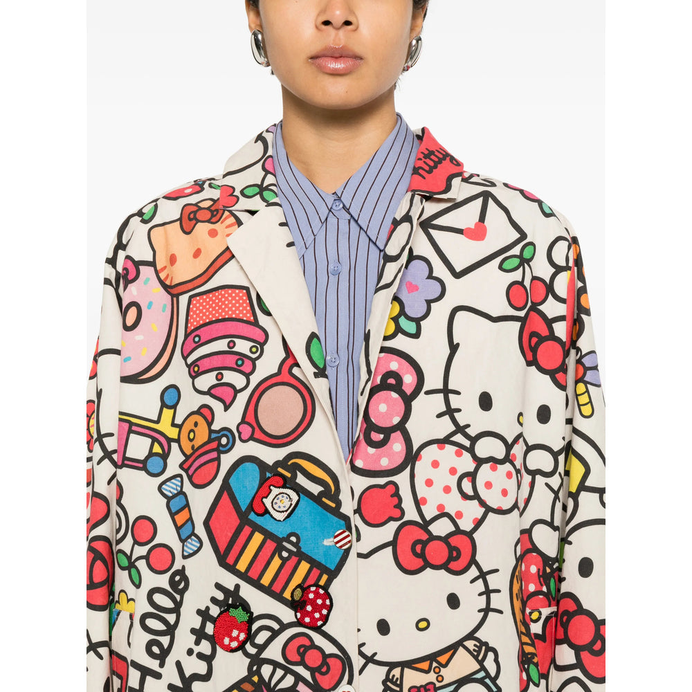 All-over Print Cotton Shirt