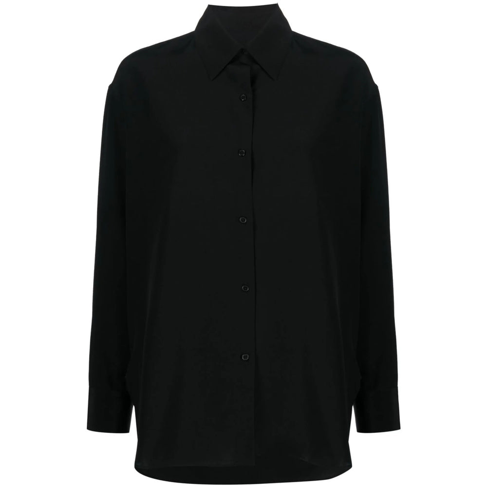 Flat Profile Silk Blouse