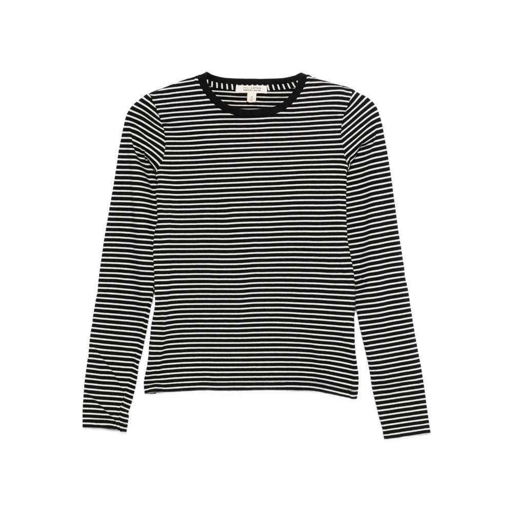Black And White Stripe Tee