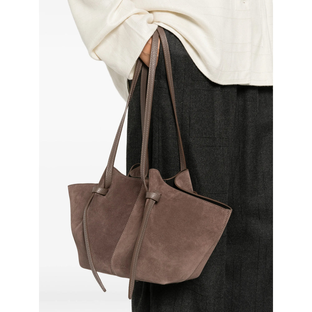 Light Brown Top-handle Bag
