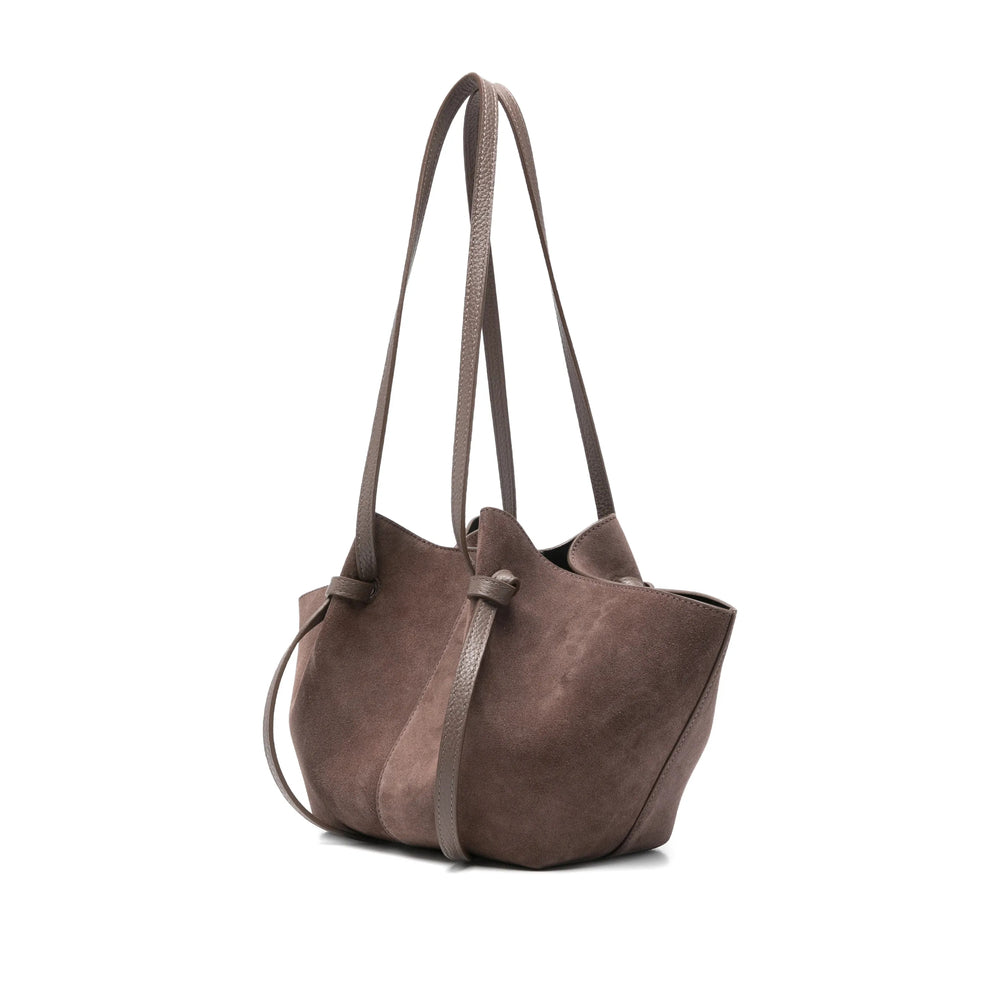 Light Brown Top-handle Bag