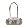 Ash Snakeskin Storage Tote