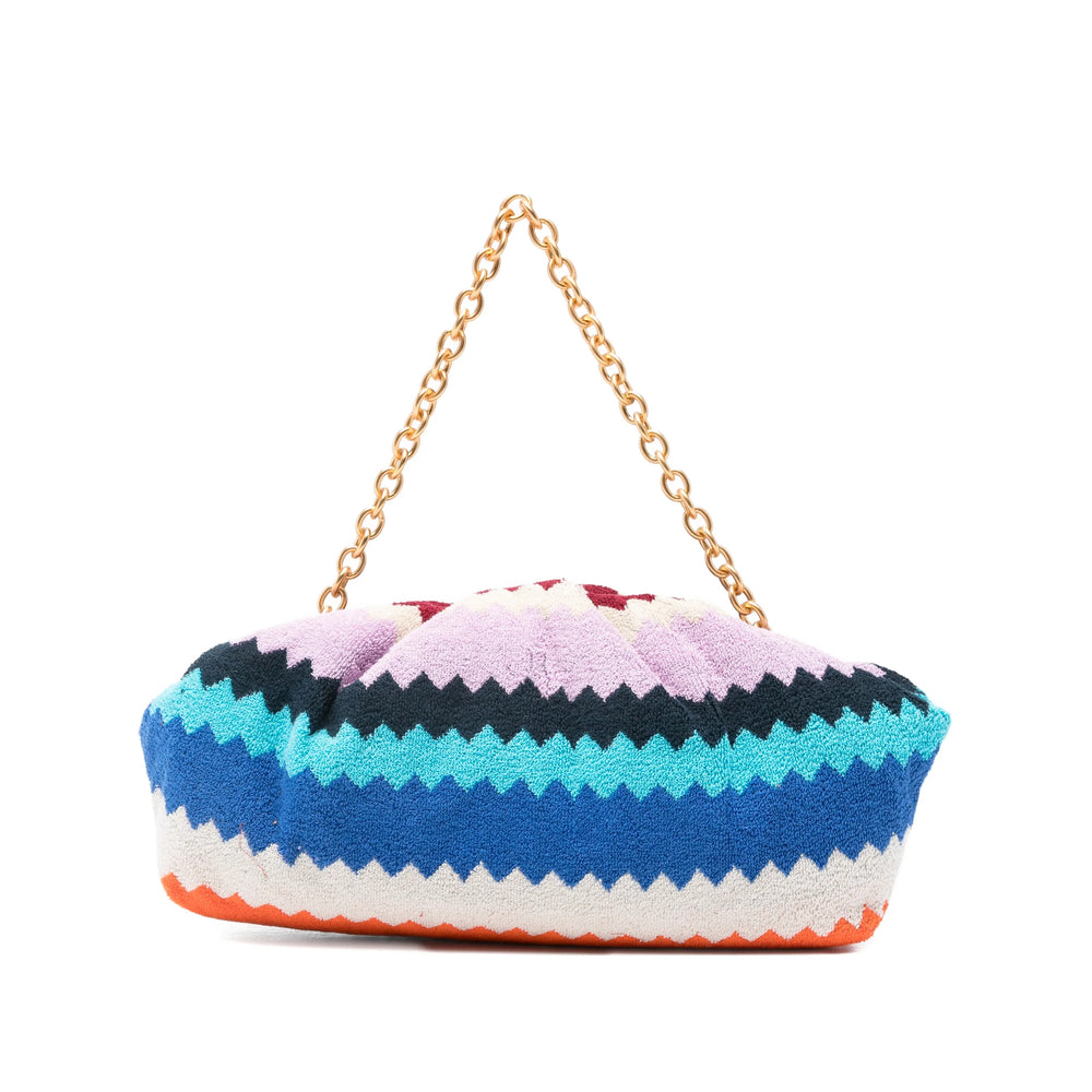 Handwoven Zigzag Satchel