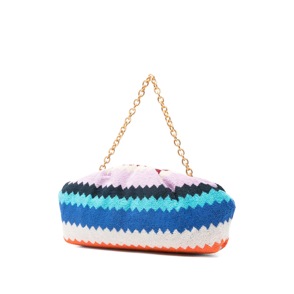 Handwoven Zigzag Satchel