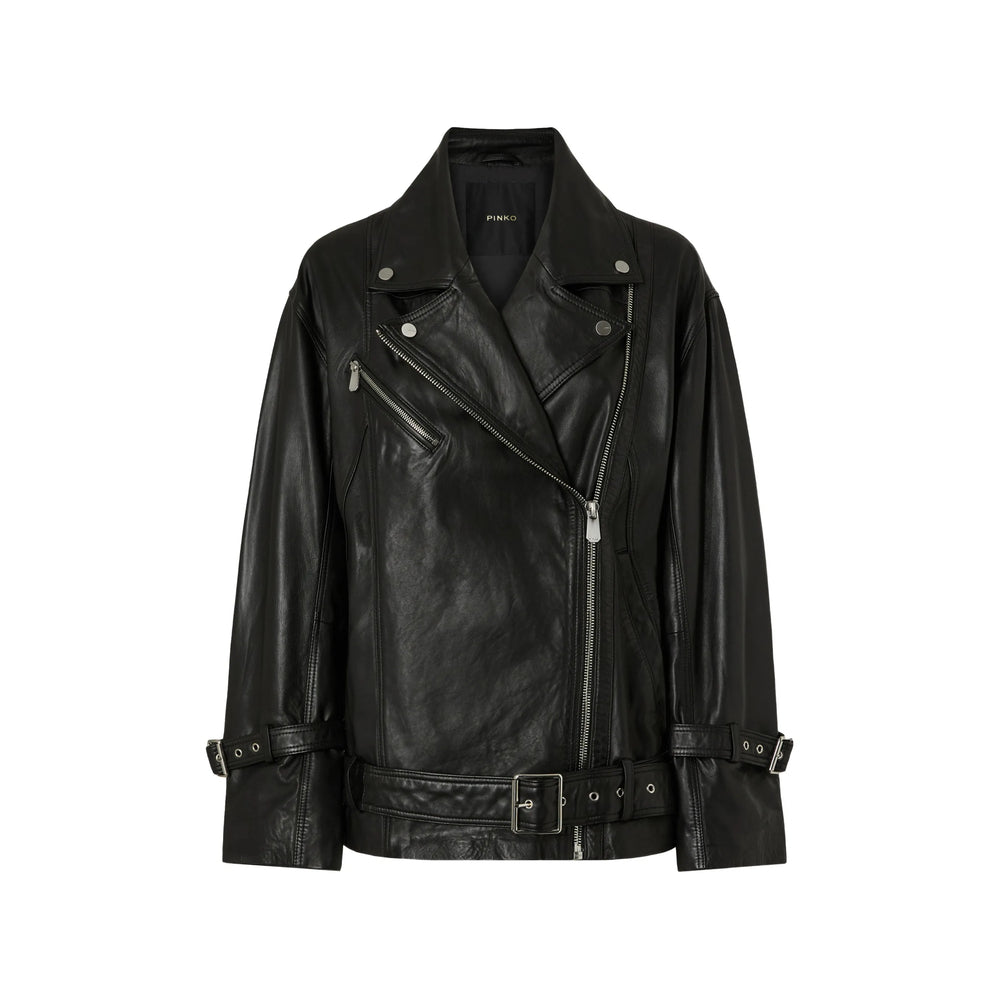 Leather Outerwear Pinko