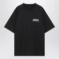 Black washed Masking Tape T-shirt with medium fit
