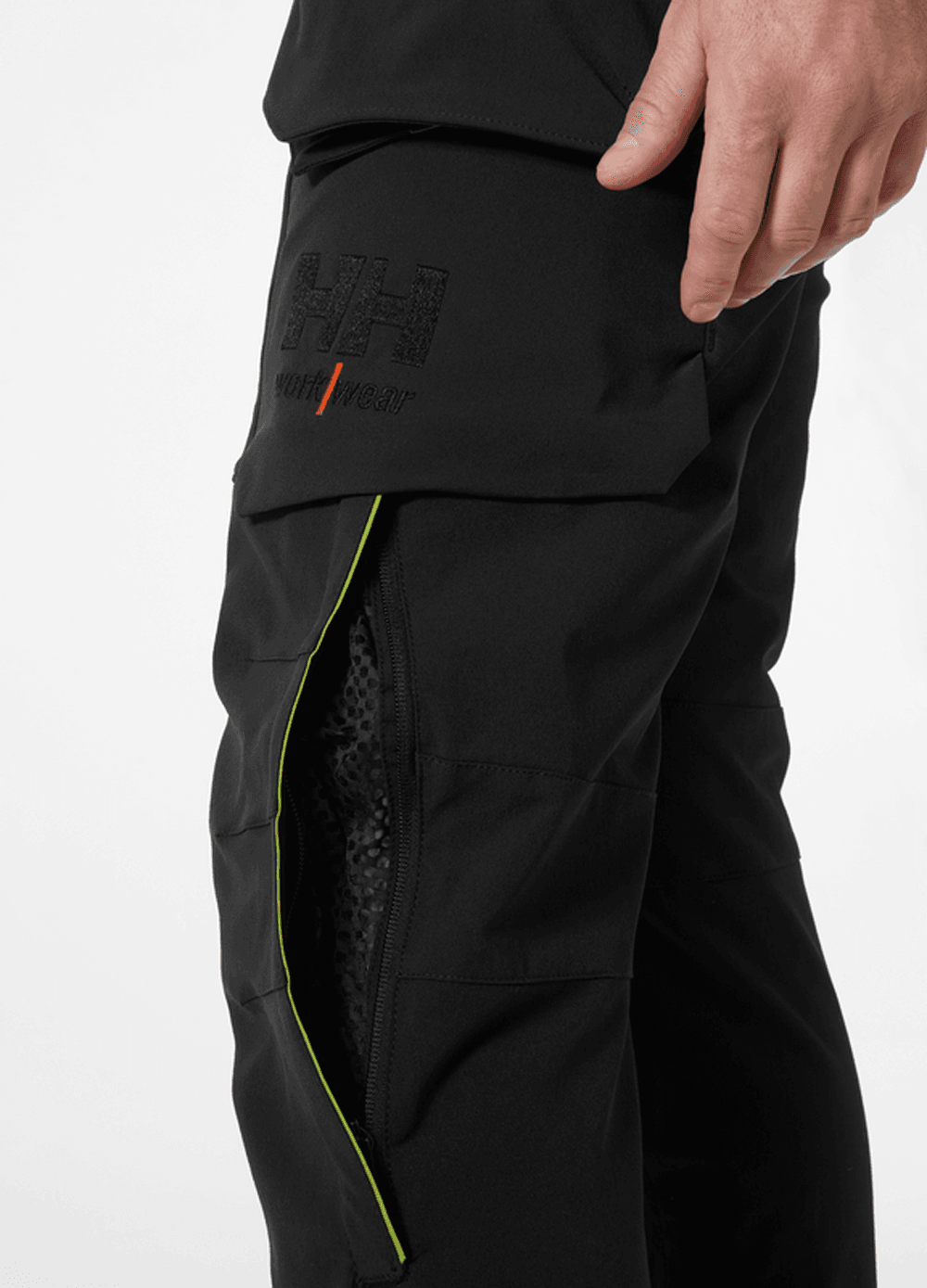 Helly Hansen 77563 Magni Evo 4-Way Stretch Construction Trouser Black / C54 - 38" Waist - 33" Leg