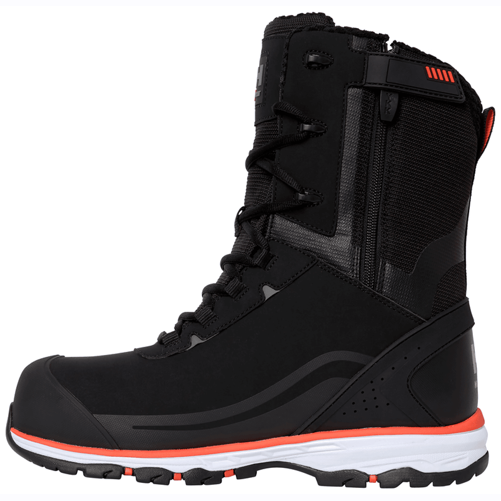 Helly Hansen 78399 Chelsea Evo 2.0 Waterproof Winter Tall Safety Boot BLACK/ORANGE / UK 9 / EU 43