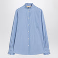 Light blue striped shirt in cotton